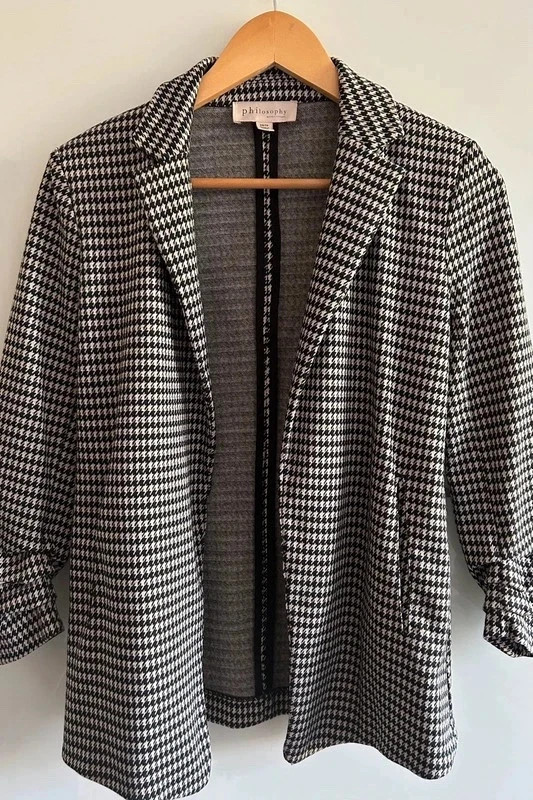 Blazer léger Philosophy pied de poule chic tendance TXS/S – Philosophy – taille XS / 34 / 6 4