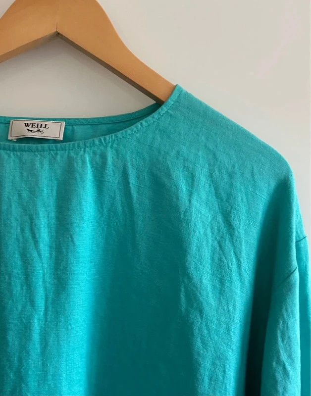 Pull Weill Taille XL 100% lin coupe ample oversize – WEILL – taille XL / 42 / 14 4