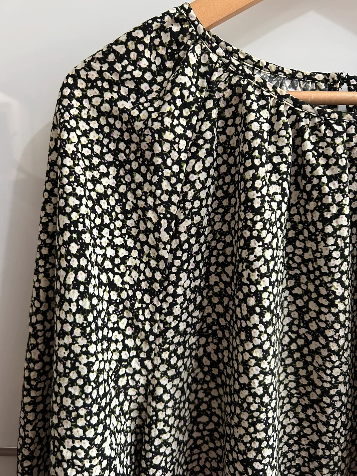 Robe fluide grande taille viscose Taille L convient 42/44 coupe ample bohème chic fleurie – H&M – taille XL / 42 / 14 3