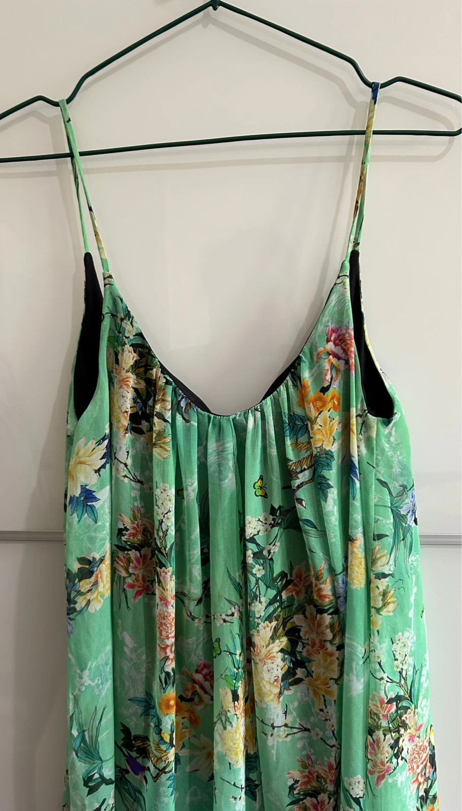 Robe Zara fleurie verte taille XS/S fluide légère – Zara – taille S / 36 / 8 4