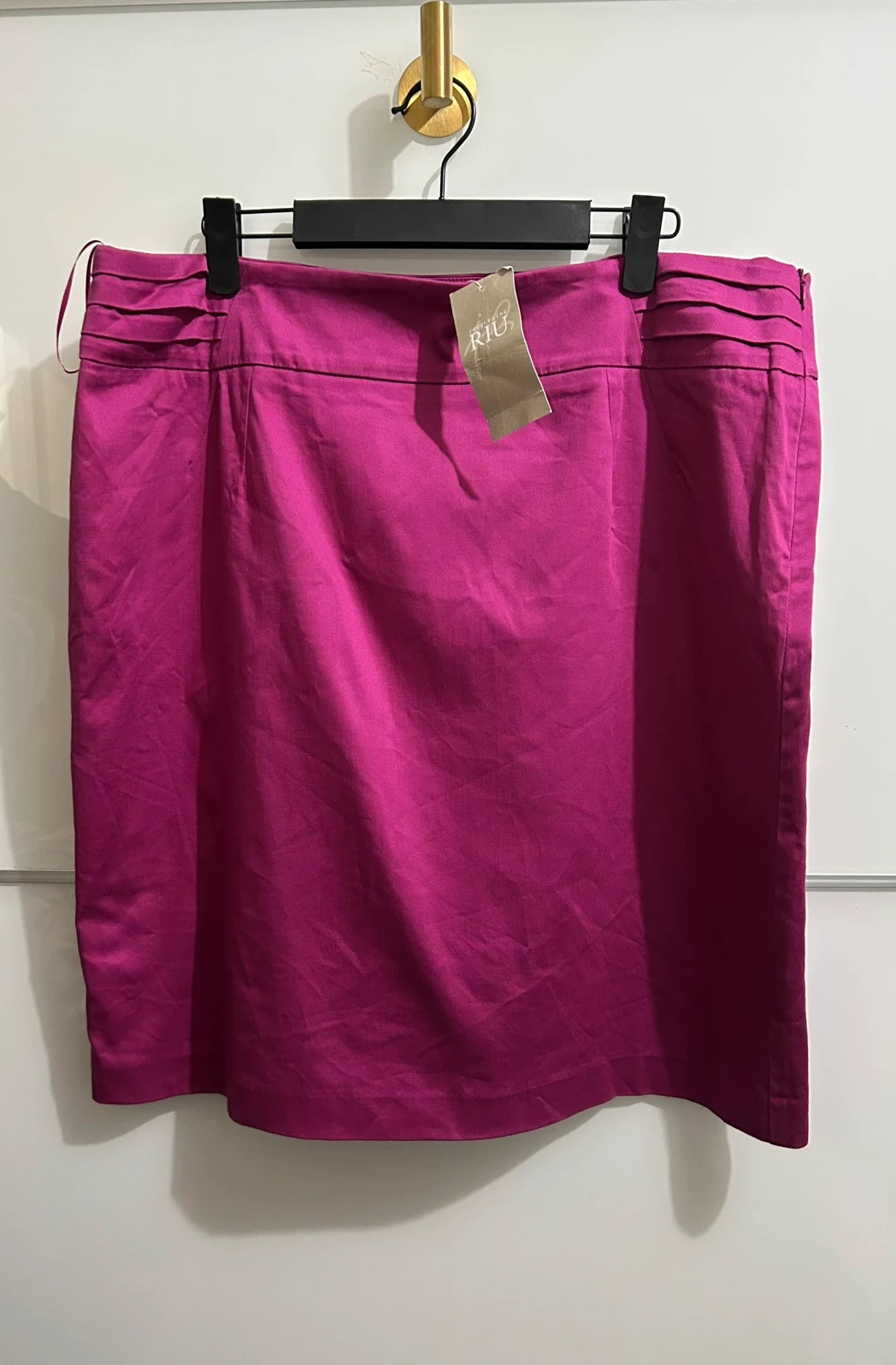 Jupe vintage Y2K Jacqueline Riu coton 46 neuve étiquette chic – Jacqueline Riu – taille XXXL / 46 / 18 4