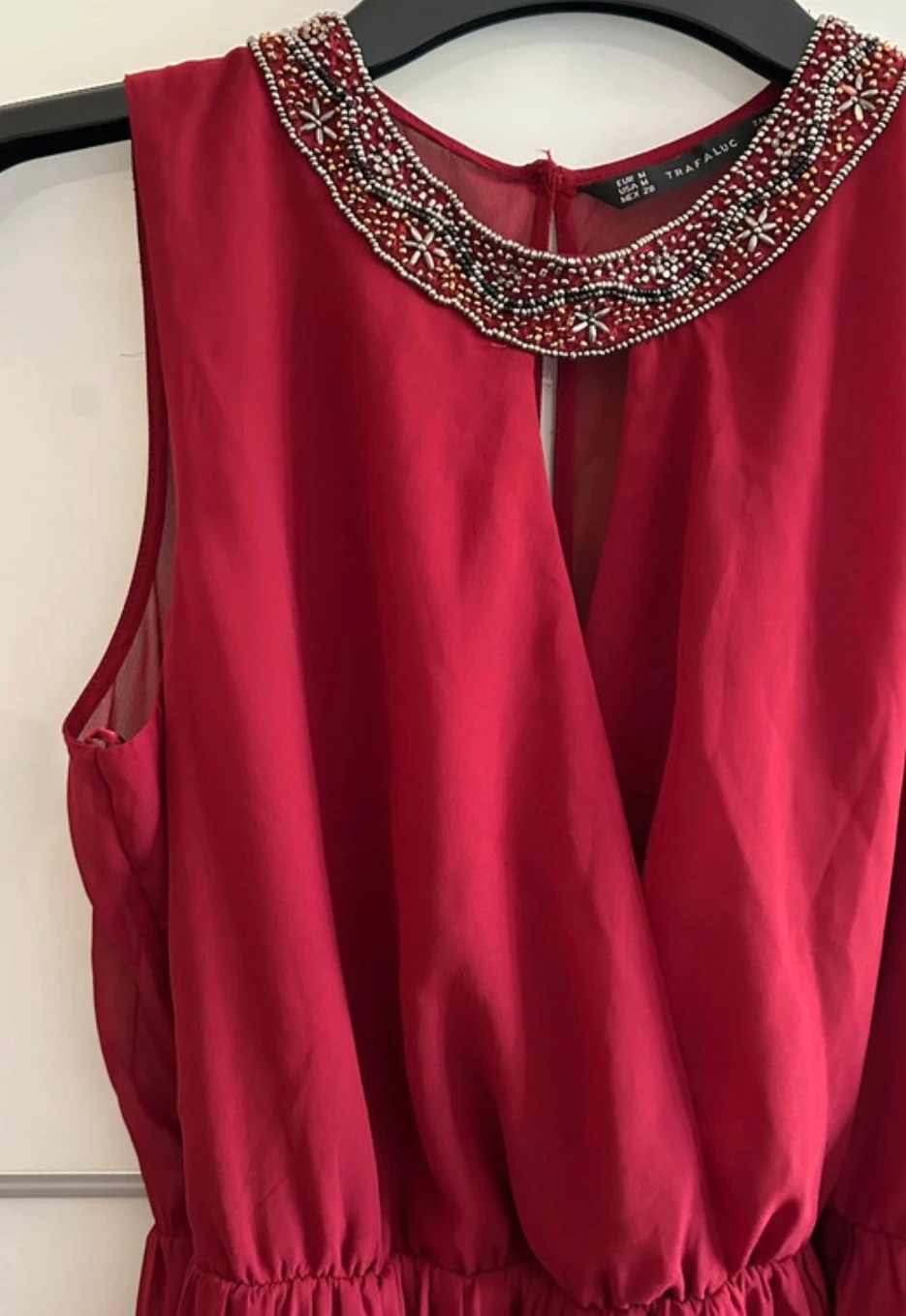 robe zara Taille M bordeaux fluide chic élégante – Zara – taille M / 38 / 10 3