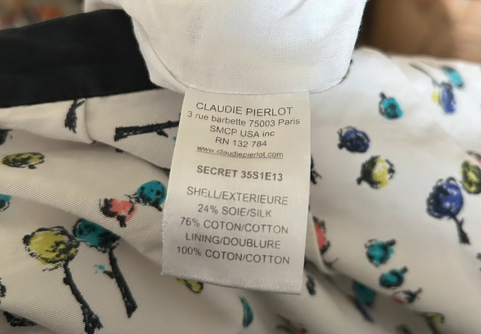 Jupe Claudie Pierlot taille 38 soie coton chic – Claudie Pierlot – taille M / 38 / 10 4