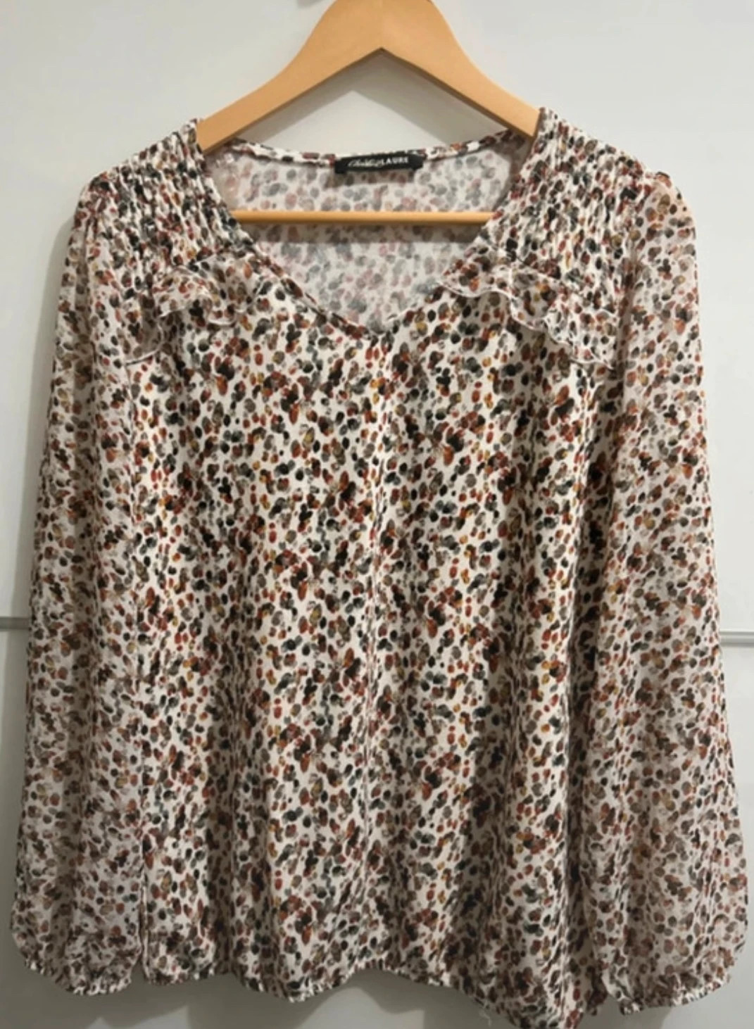 Blouse fluide Christine Laure T38 style vintage rétro bohème – Christine Laure – taille M / 38 / 10 2