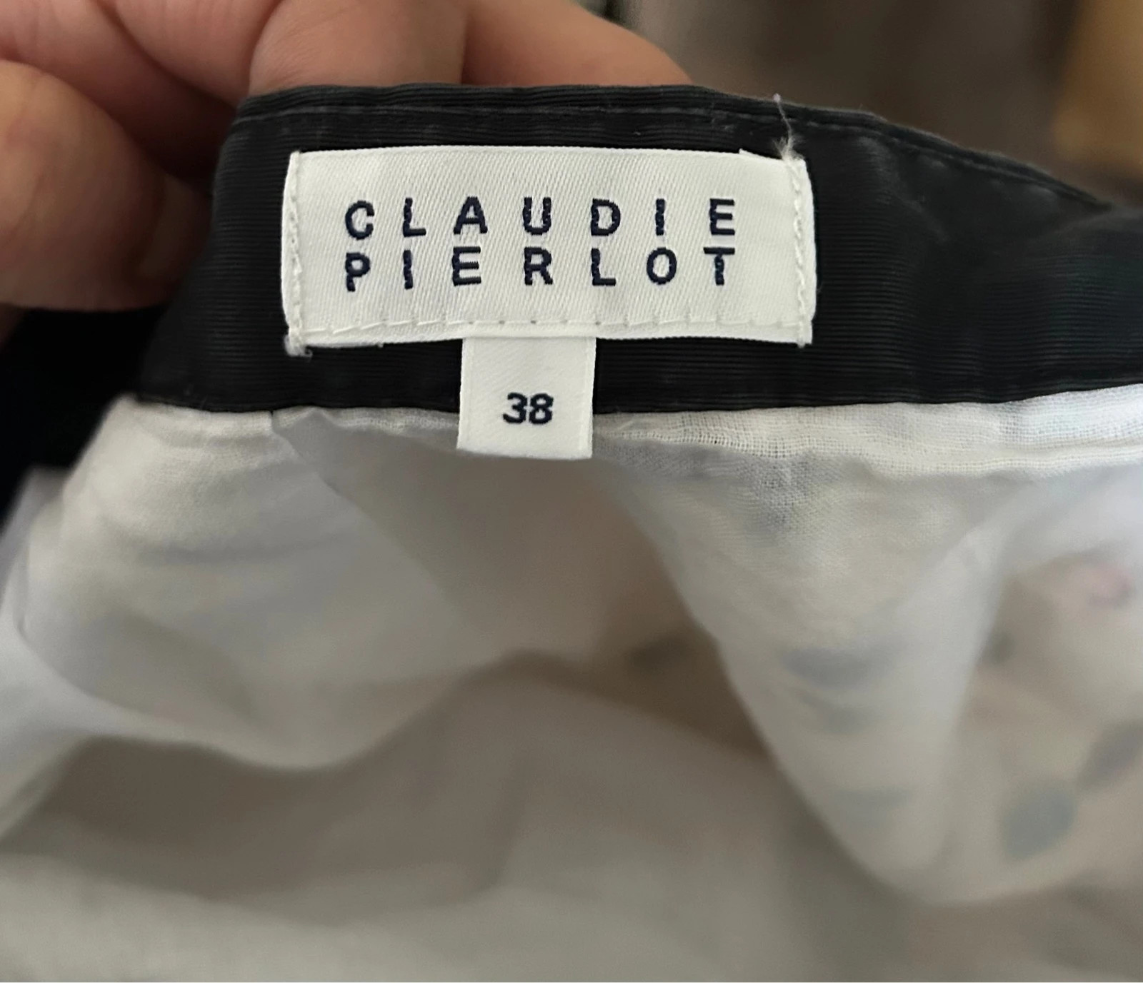 Jupe Claudie Pierlot taille 38 soie coton chic – Claudie Pierlot – taille M / 38 / 10 5