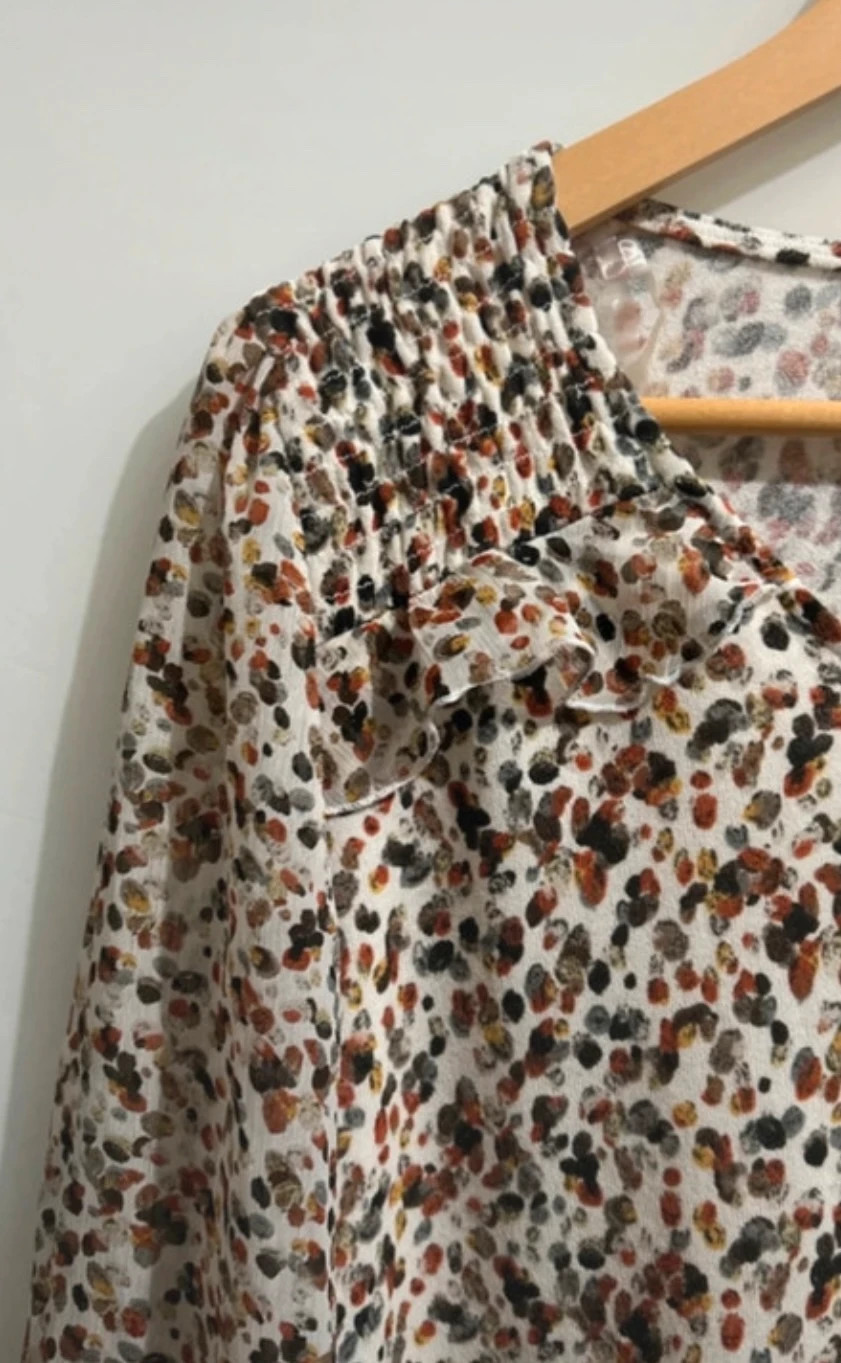 Blouse fluide Christine Laure T38 style vintage rétro bohème – Christine Laure – taille M / 38 / 10 4