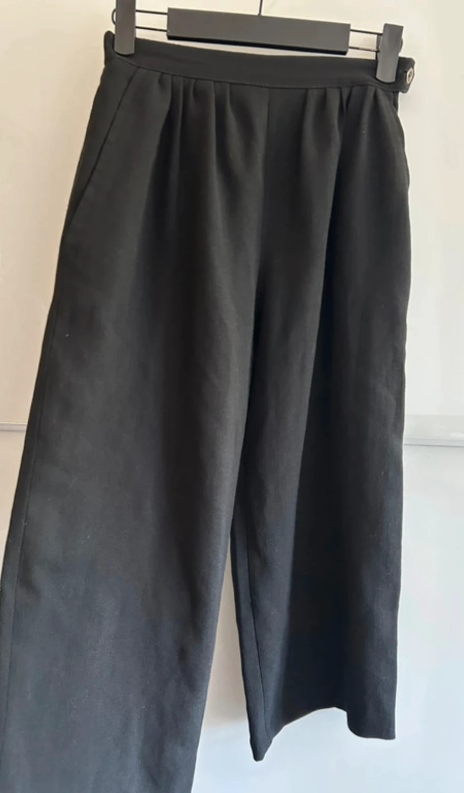 pantalon vintage théorème paris noir jambes larges – Théorème Paris – taille M / 38 / 10 2