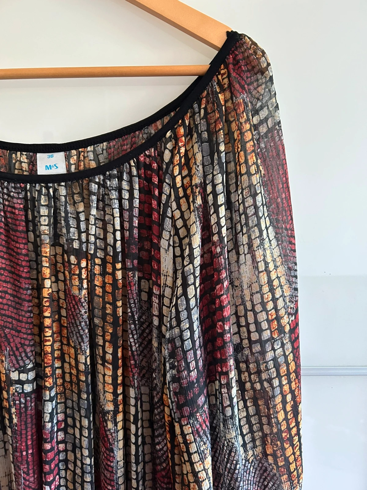 Blouses légère fluide grande taille T48/50 M&S mode oversize – M&S Mode – taille 4XL / 48 / 20 4