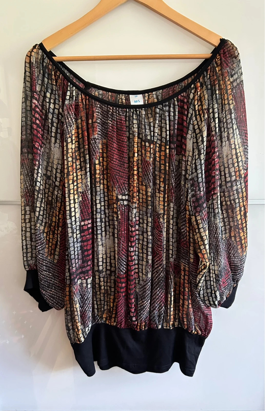 Blouses légère fluide grande taille T48/50 M&S mode oversize – M&S Mode – taille 4XL / 48 / 20 2