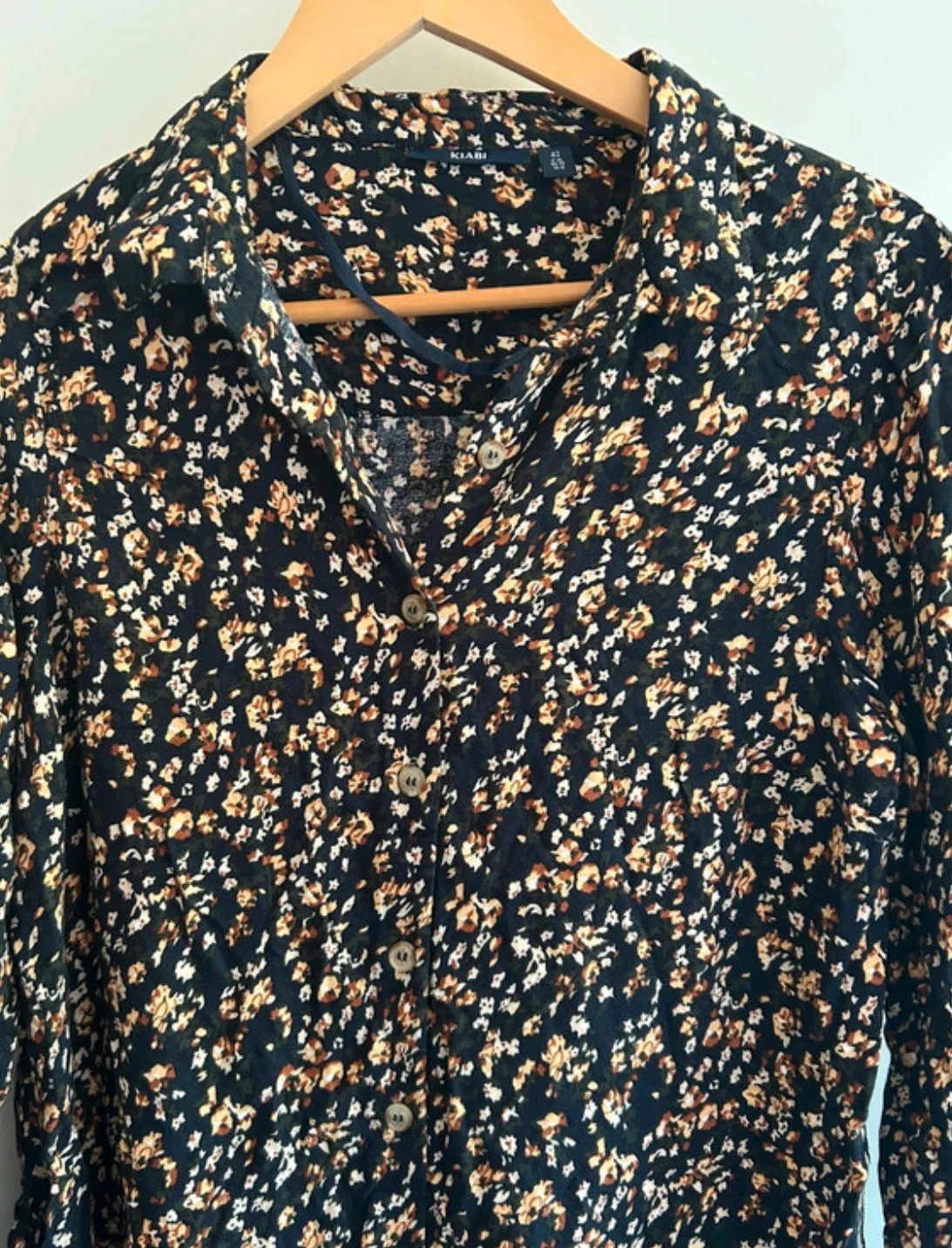 Robe chemise fluide fleurie Kiabi taille 42 bohème chic – Kiabi – taille XL / 42 / 14 4