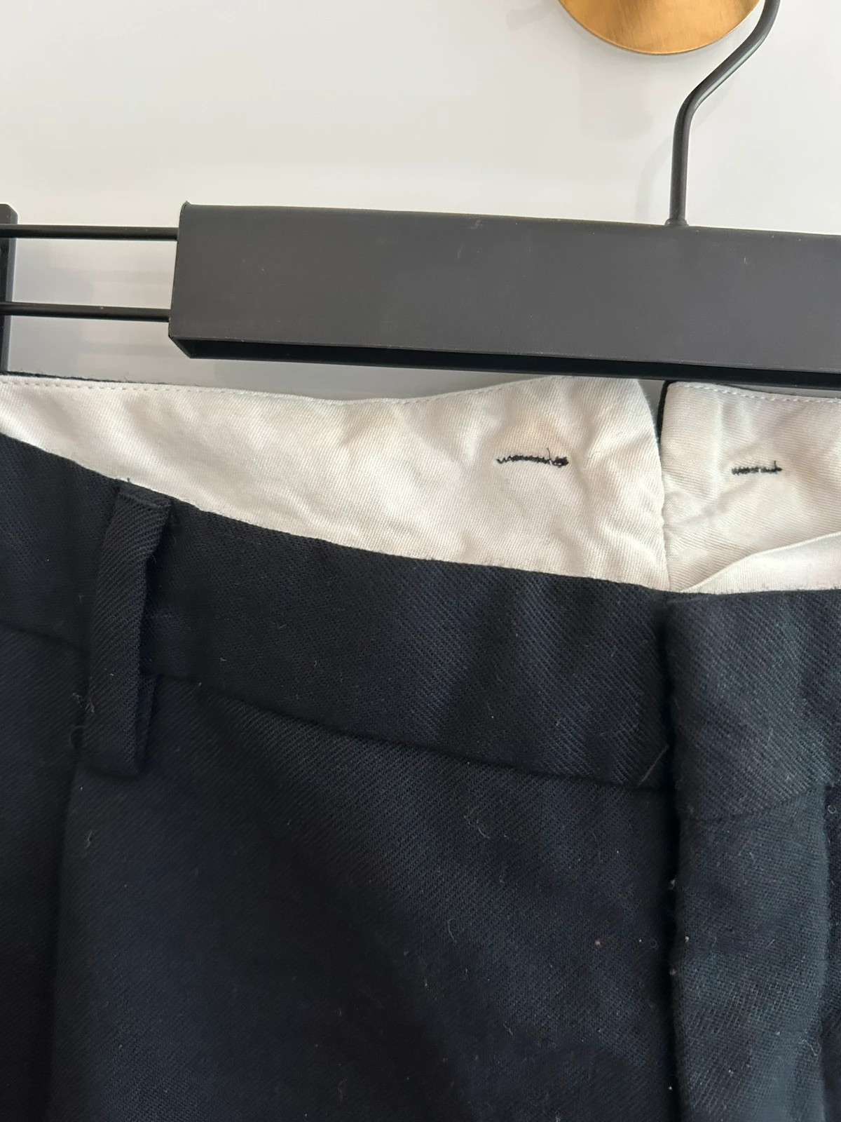 Sandro Paris Pantalon homme en laine noir T44 – Élégant & intemporel – Sandro – taille XXL 3