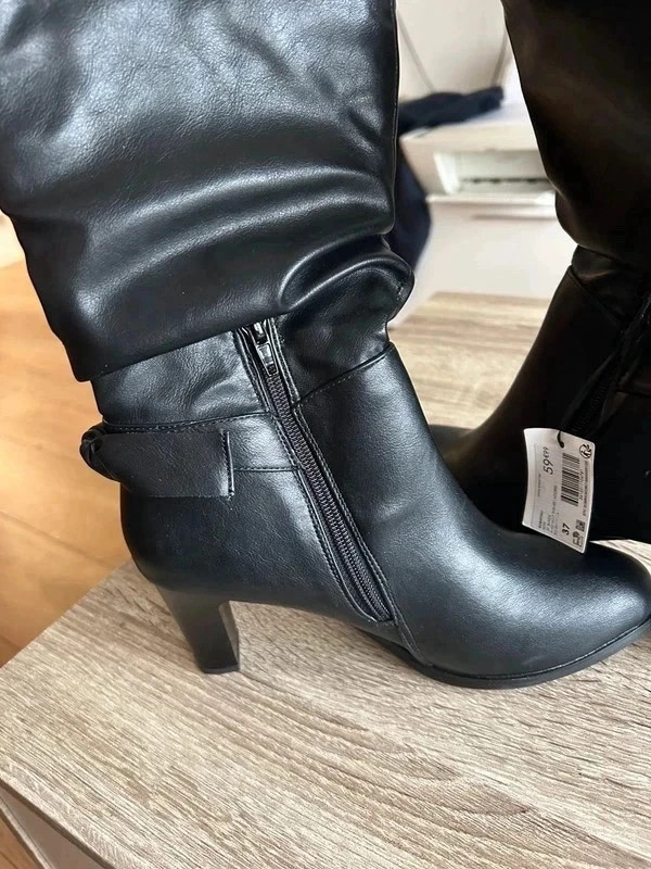 Bottines noires à talons Breal neuves avec étiquette – 59€ – taille 37 – Bréal – taille 37 2