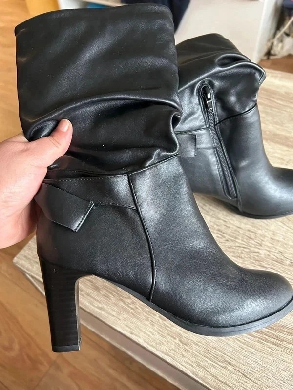 Bottines noires à talons Breal neuves avec étiquette – 59€ – taille 37 – Bréal – taille 37 4