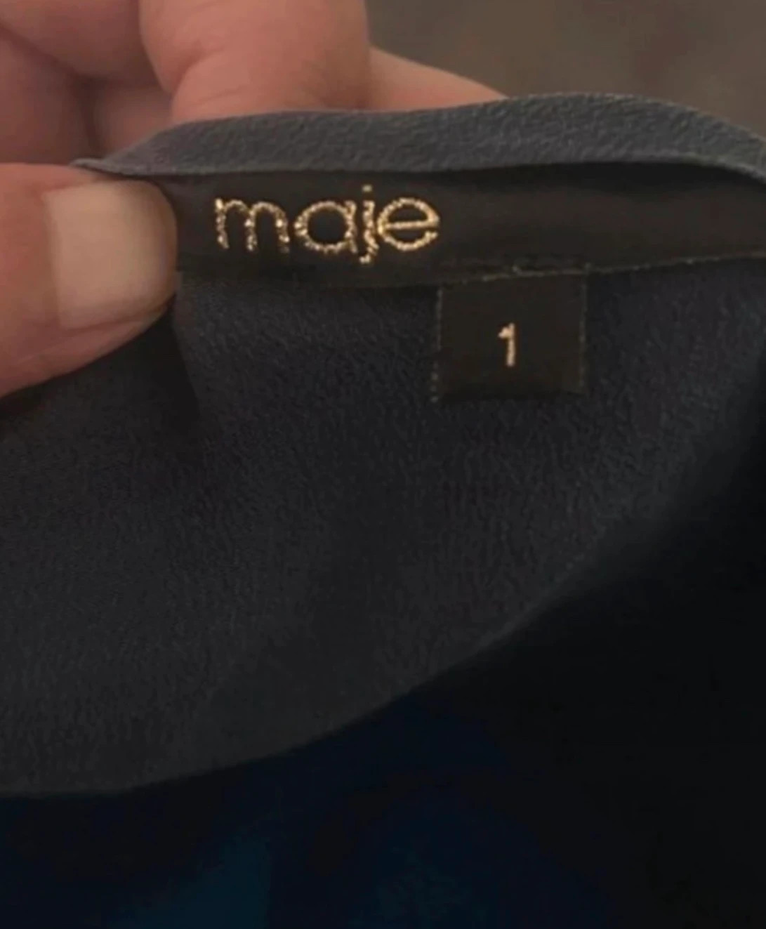 Robe Maje Taille 36 mi longue manche courtes en très bon état – Maje – taille S / 36 / 8 4