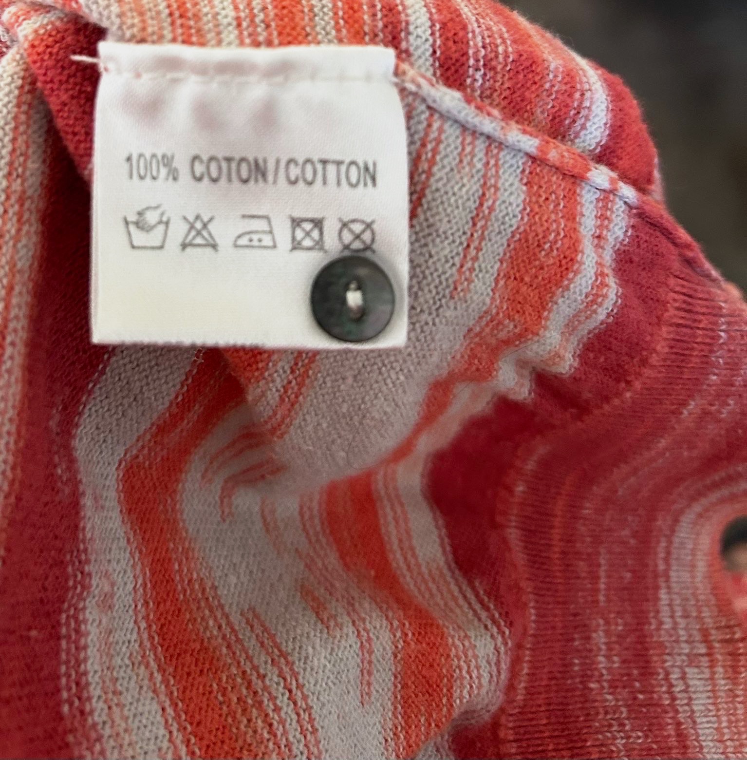 Pull fin henley Bensimon rouge et gris taille L – Bensimon – taille L 4