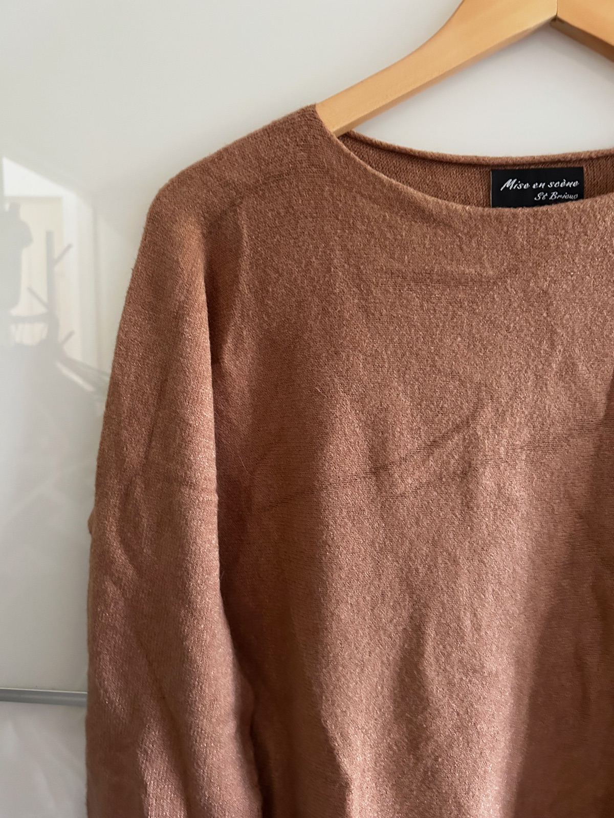 Pull fin marron Mise en scène St Brieuc – Mise en scène St Brieuc – taille M 5