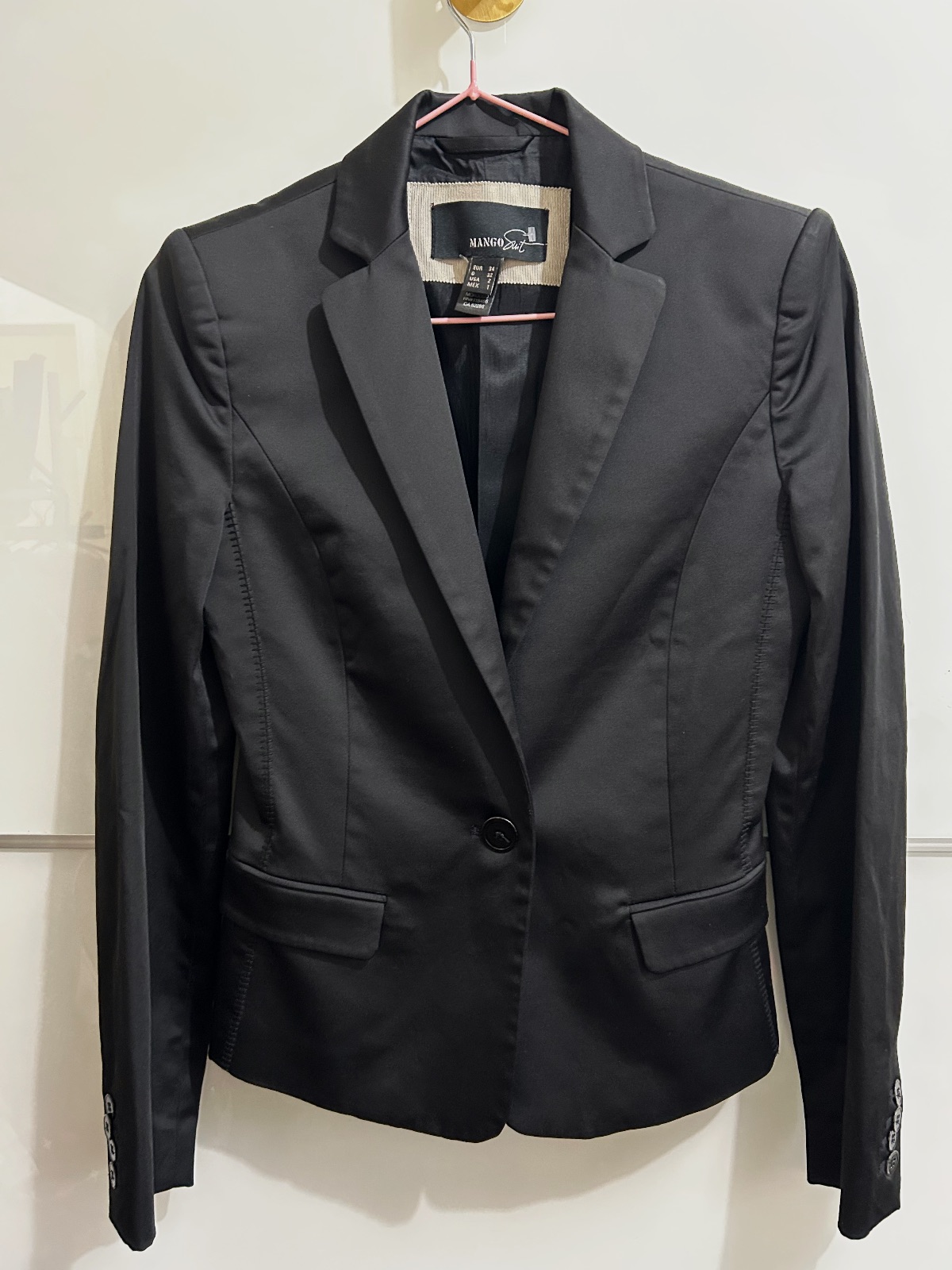 Veste de blazer noire Mango Suit – Mango – taille XS 2