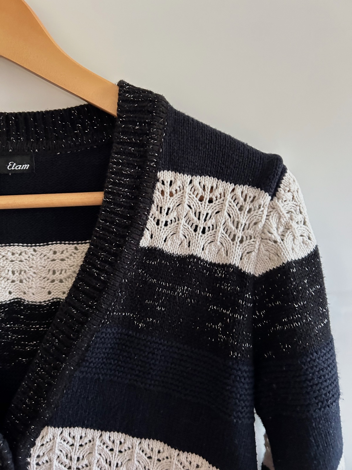 Gilet bicolore à rayures Etam – Etam – taille XS 4