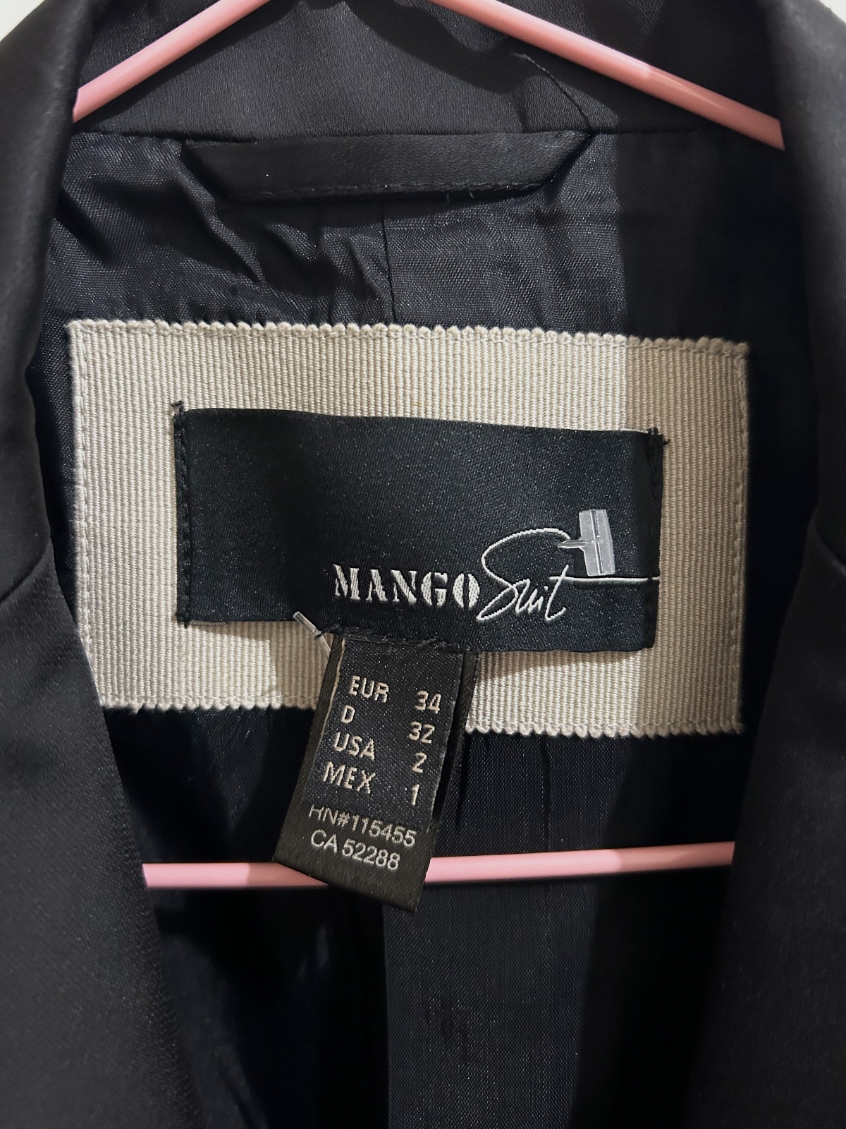 Veste de blazer noire Mango Suit – Mango – taille XS 6