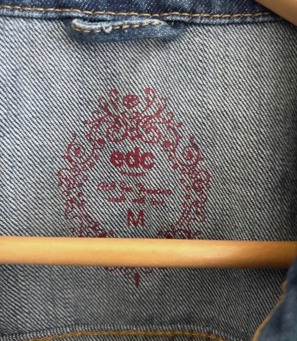 Veste en jean cintrée denim bleu EDC Esprit Taille M – Shein – taille M 7