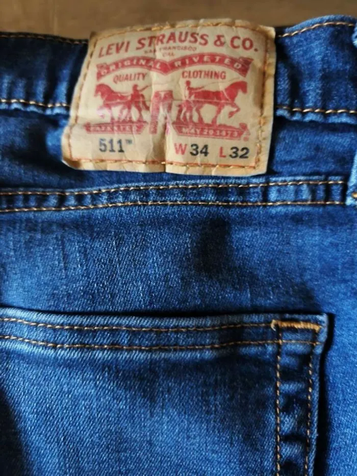 Jean Levis Taille W34 L32 – Levi's – taille L 2