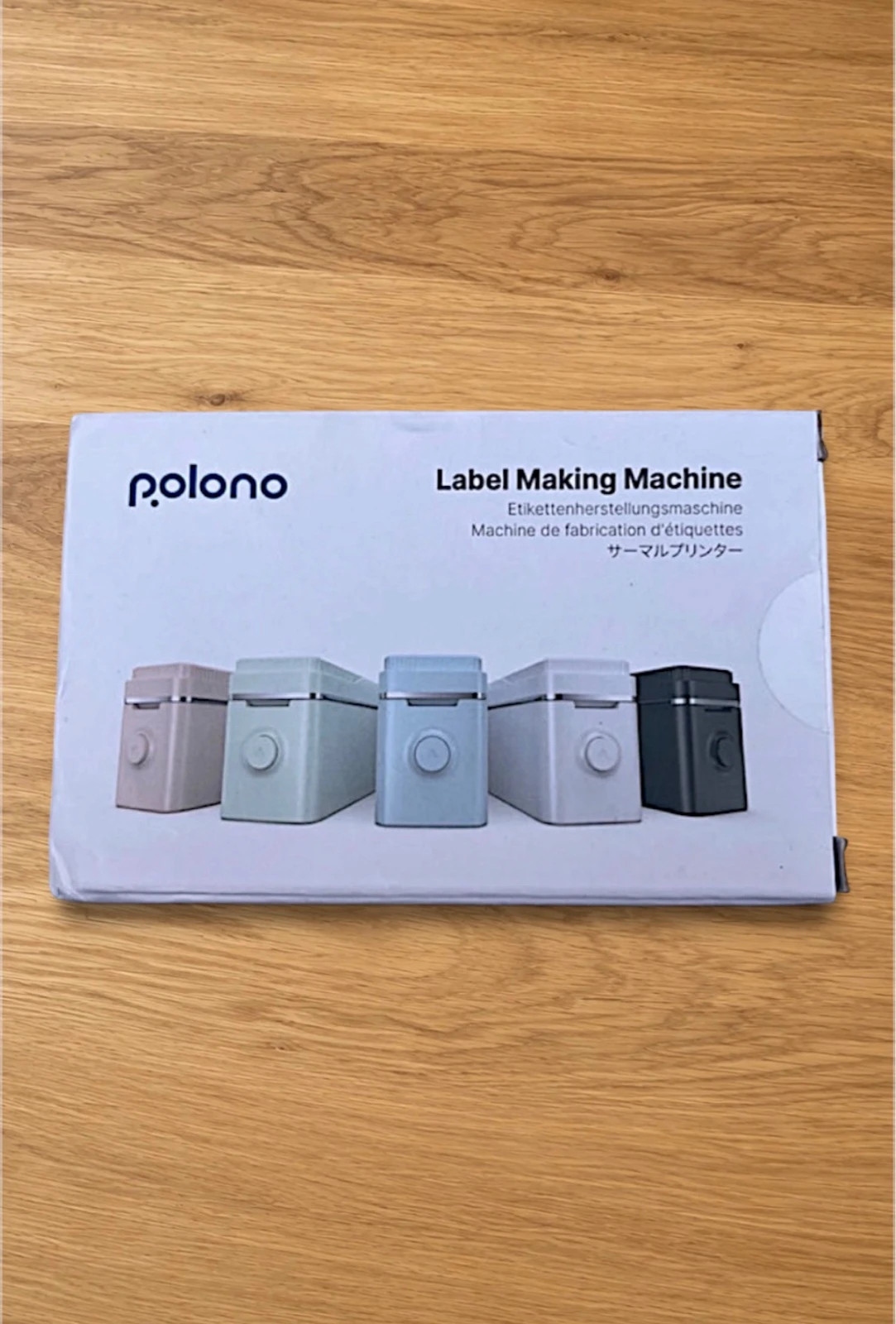 Impresora Térmica de Etiquetas Portátil • Polono P31S • Bluetooth • Nueva
