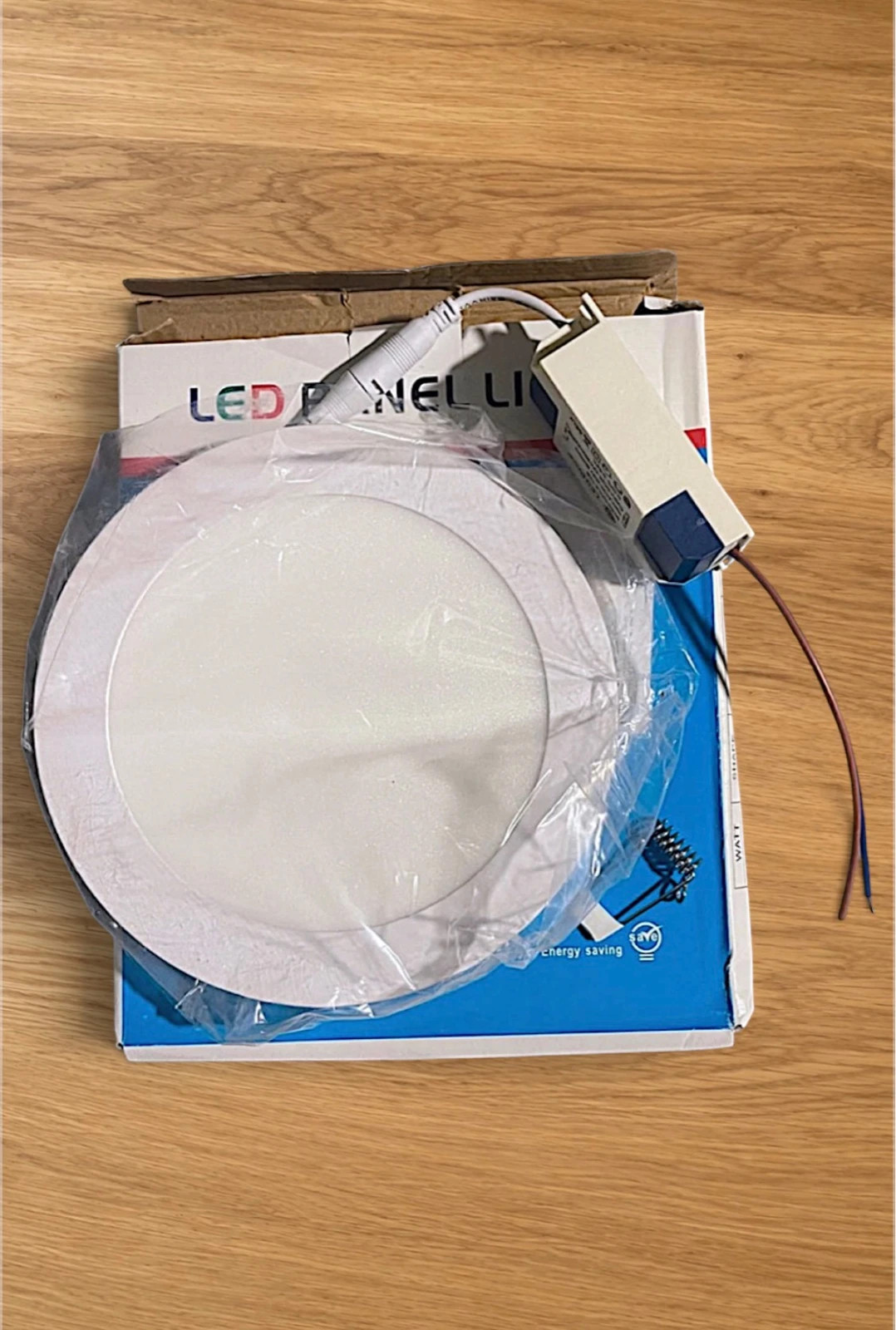 Panel LED Redondo Encastrable • 12W 170mm (Corte 150mm) • Luz Blanco Natural 85-265V
