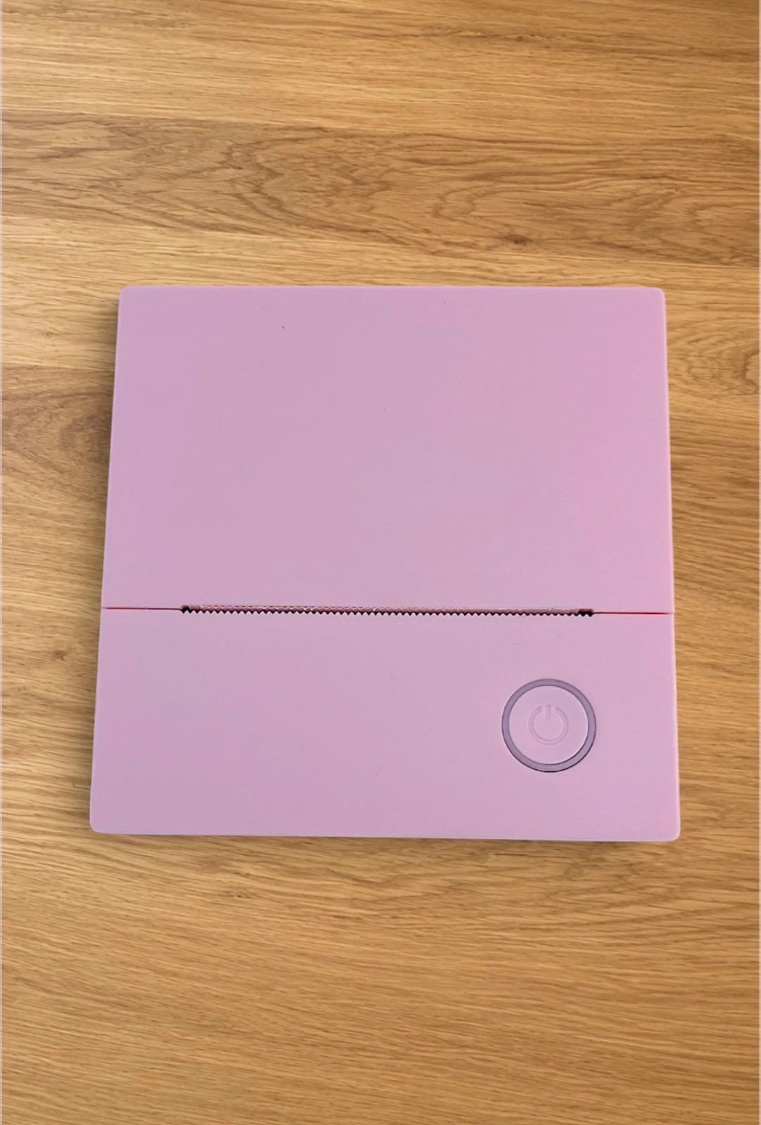 Mini impresora térmica portátil Polono rosa • Con 3 rollos adhesivos – Polono