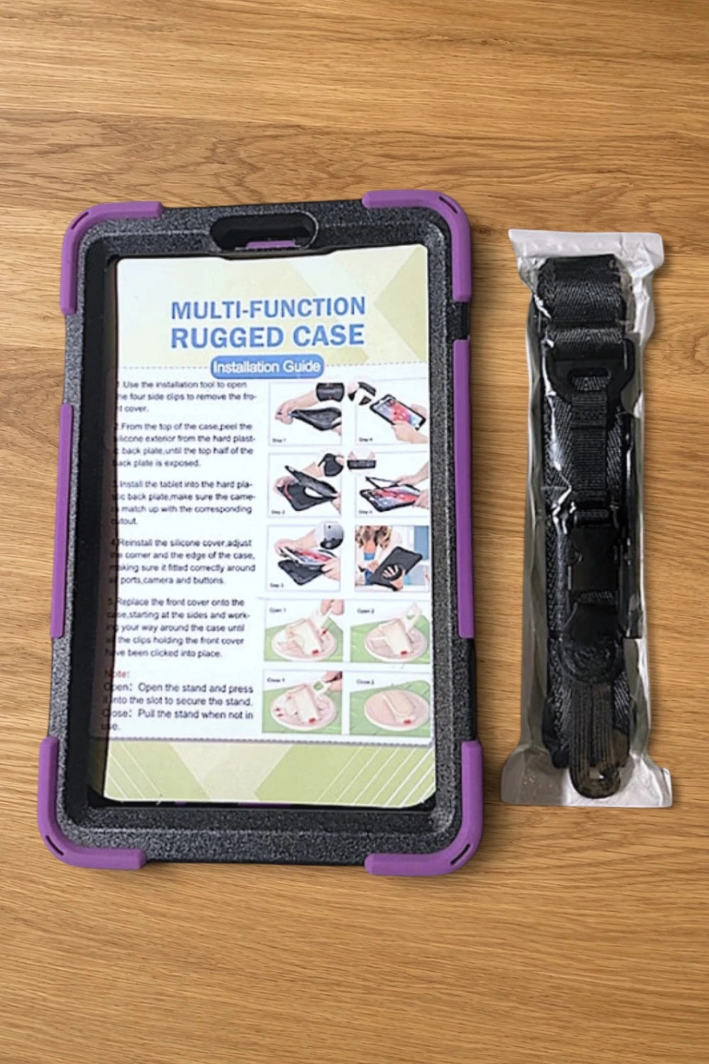 Funda Rugged Samsung Galaxy Tab A9 + Correa