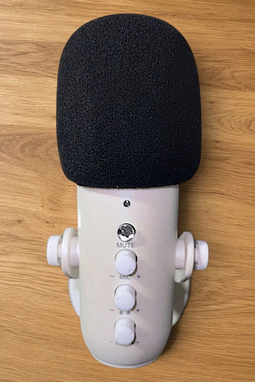 Haomuren Micrófono USB Studio - Beige/Oro (Streaming/Podcast) – Haomuren