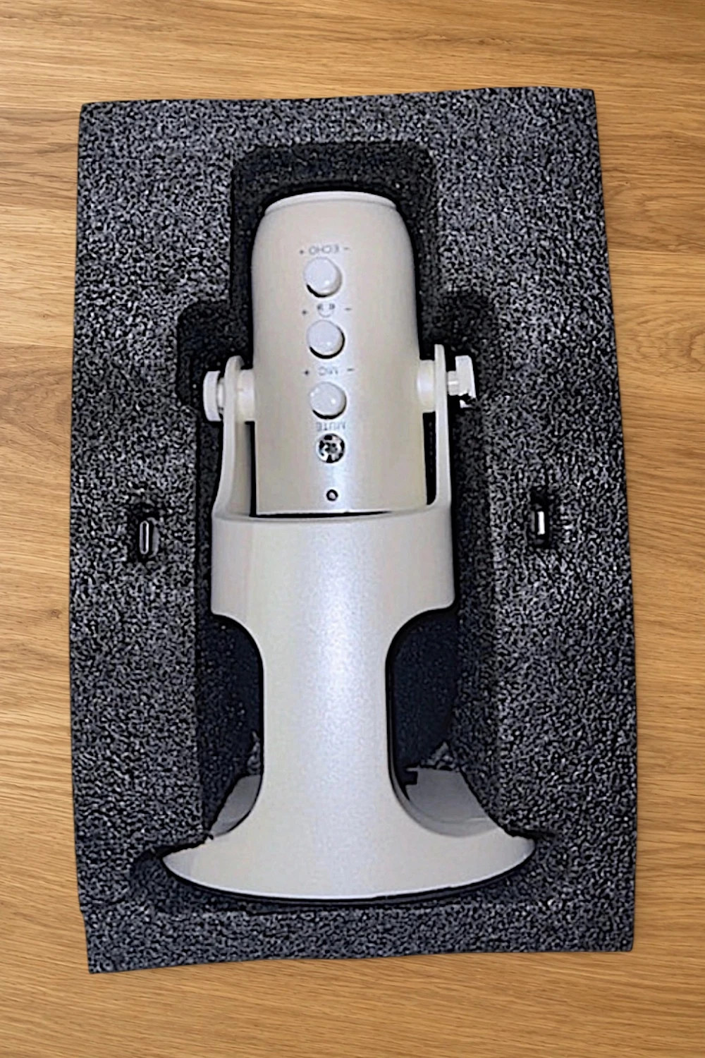 Haomuren Micrófono USB Studio - Beige/Oro (Streaming/Podcast) – Haomuren 3