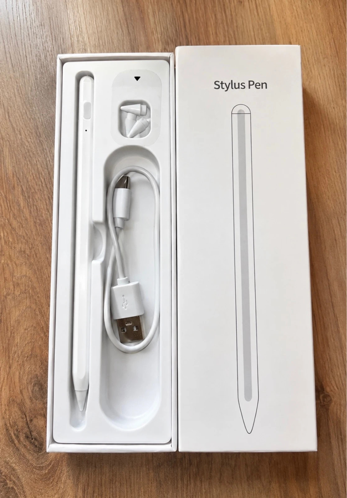 Lápiz Táctil Stylus Pen P6W-2 para Tablet con Puntas Recambio