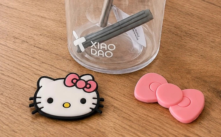 Vaso de botella Kawaii • 900 ml • Xiao Dao • Hello Kitty • Transparent – Xiao Dao 2