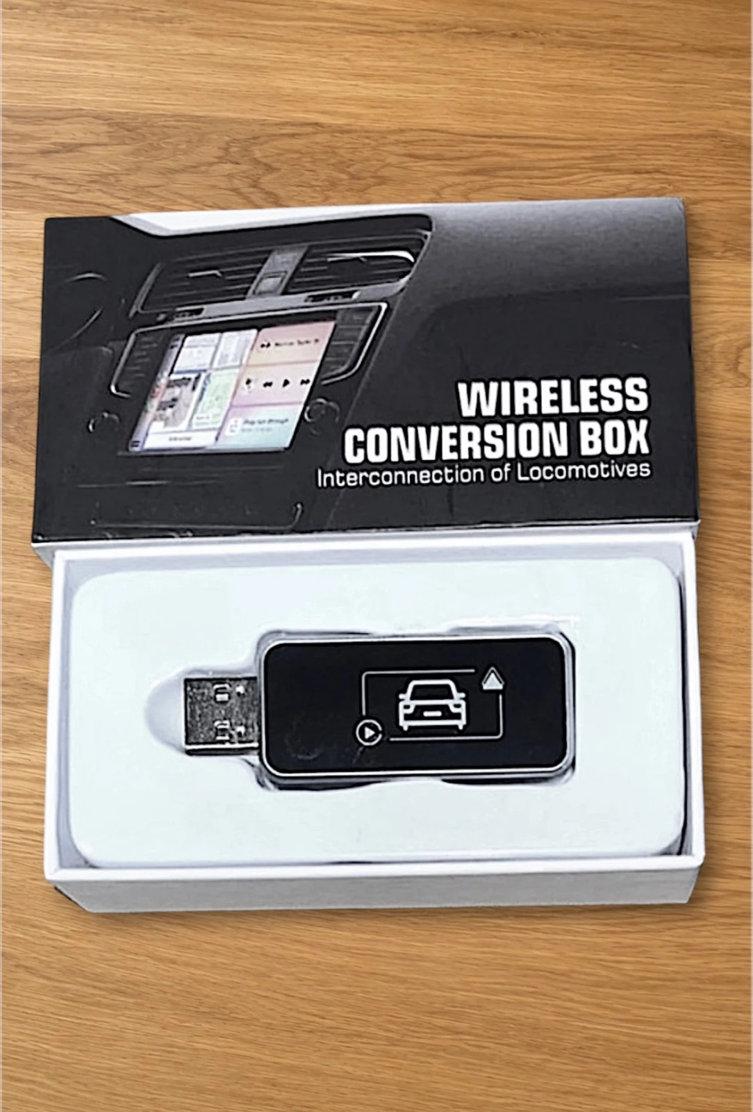 Adaptador Wireless CarPlay y Android Auto Inalámbrico 5GHz USB • Plug & Play Coche – Universal 2