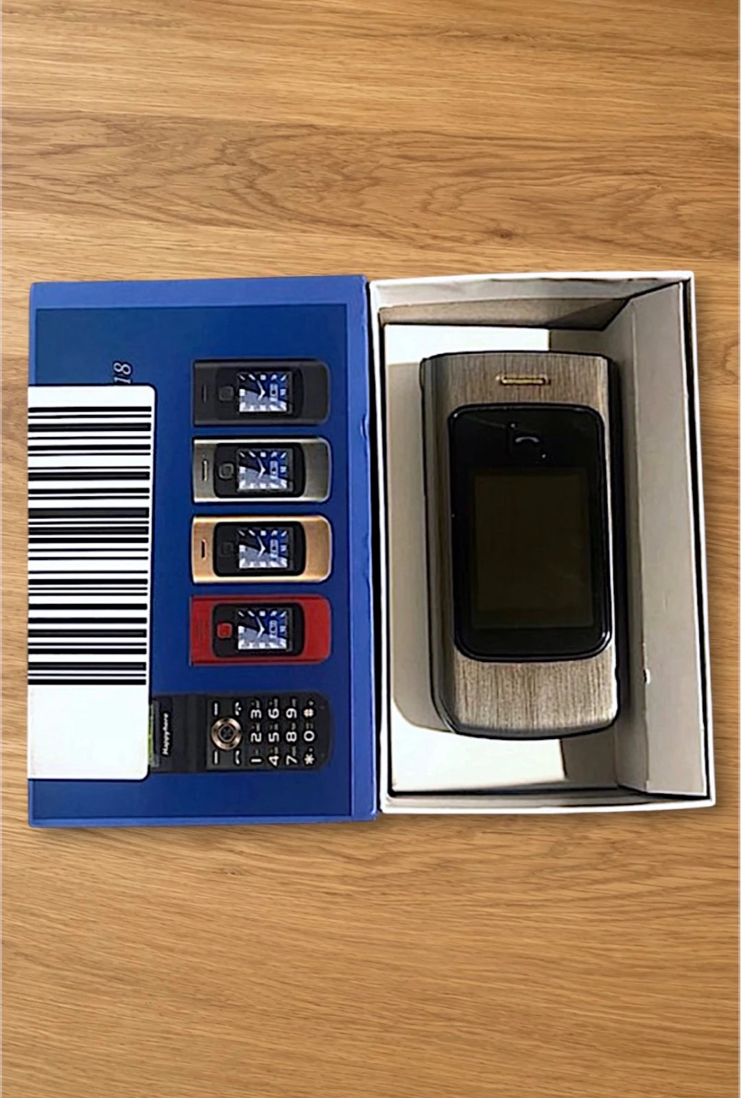 Teléfono Flip Para Mayores • Happyhere F18 • Botón SOS • Dual SIM • Teclado Grande – Happyahere 2
