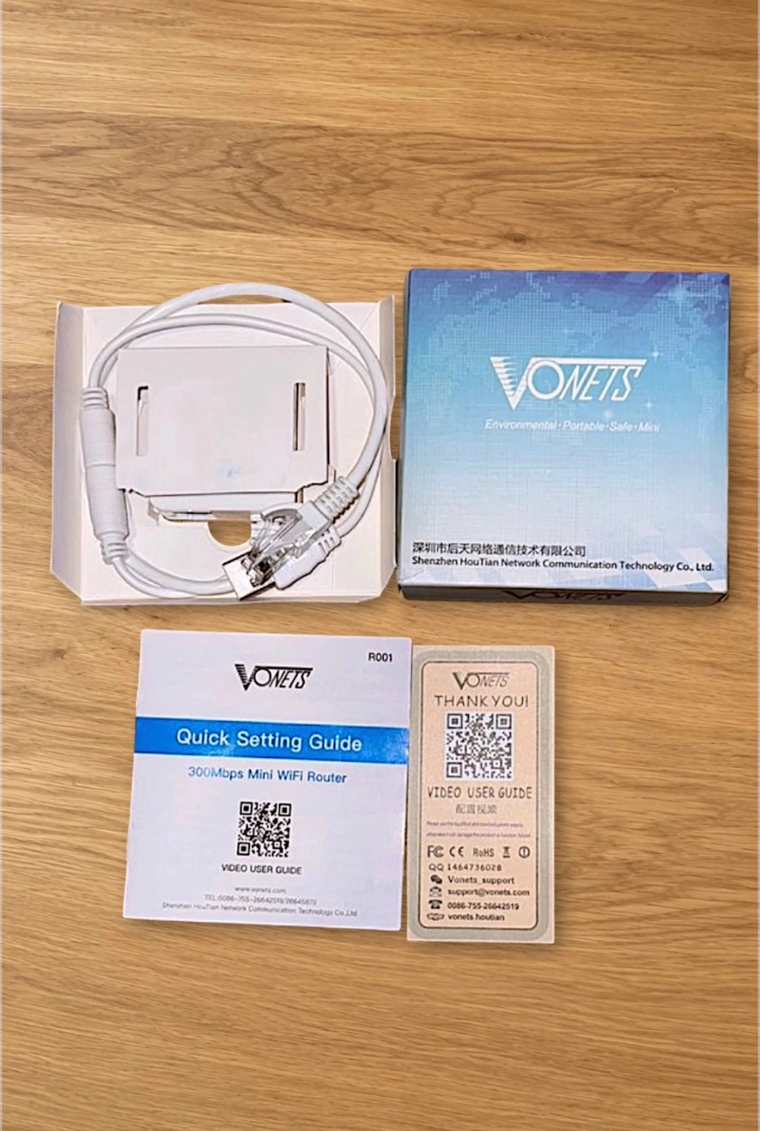 Mini Router WiFi Vonets VAR11N-300 Mbps Repetidor y Puente Portátil – vonets 2
