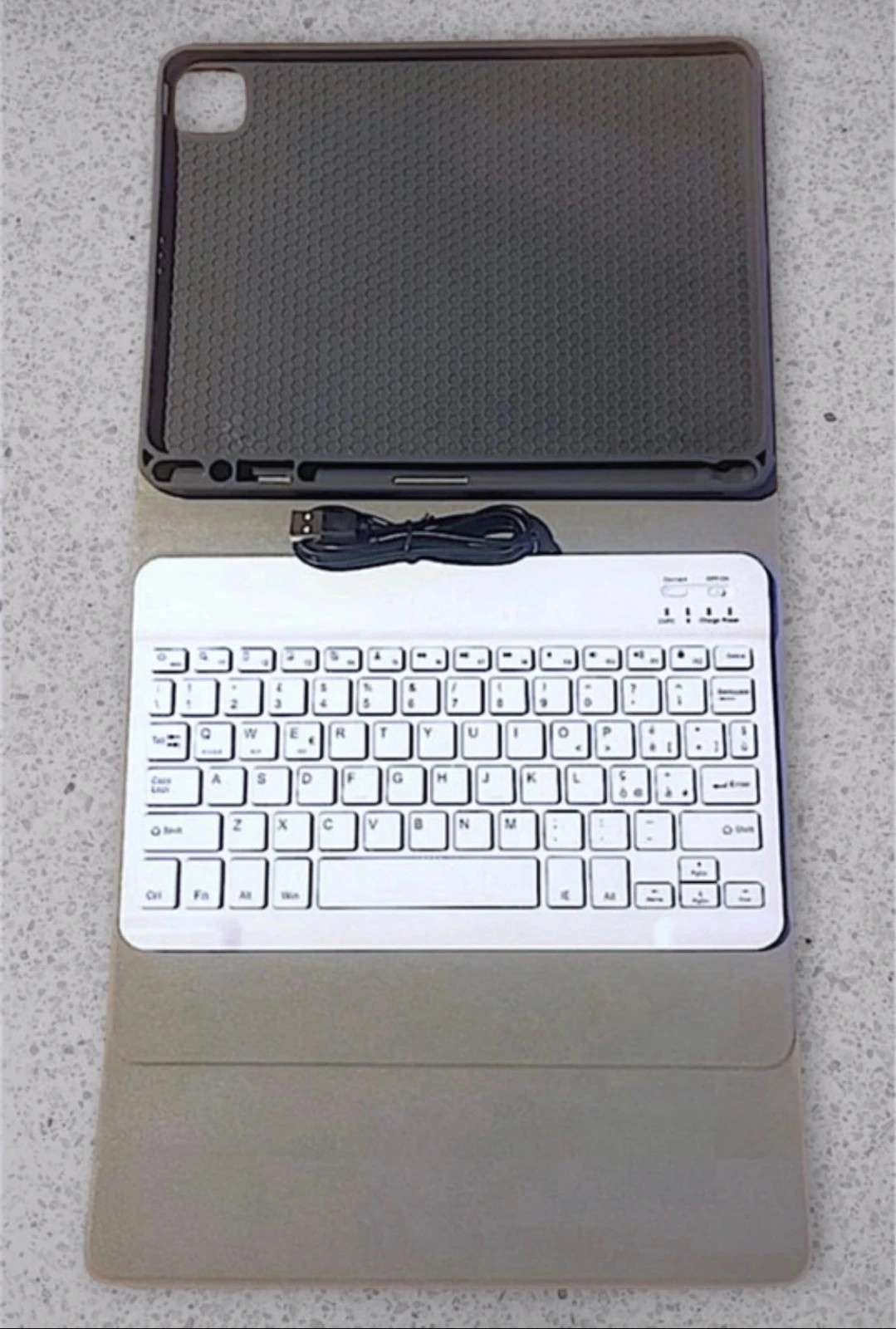 Coolead Italian Qwerty Keyboard Case for iPad Air 10.9" (4/5 Gen) & Pro 11" - Rose Gold – COOLEAD