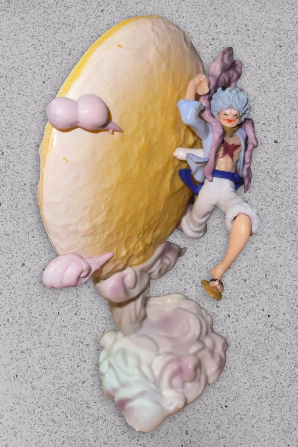 Figura Luffy Gear 5 One Piece con Luz LED (15 cm) – Generic – taille Taille unique 5
