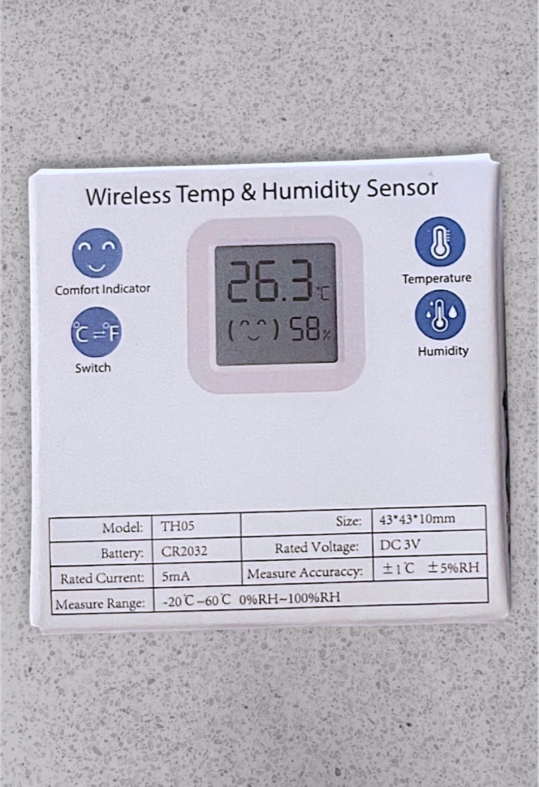 Termómetro Higrómetro Inteligente TH05 | WiFi Bluetooth Tuya Google Home 2