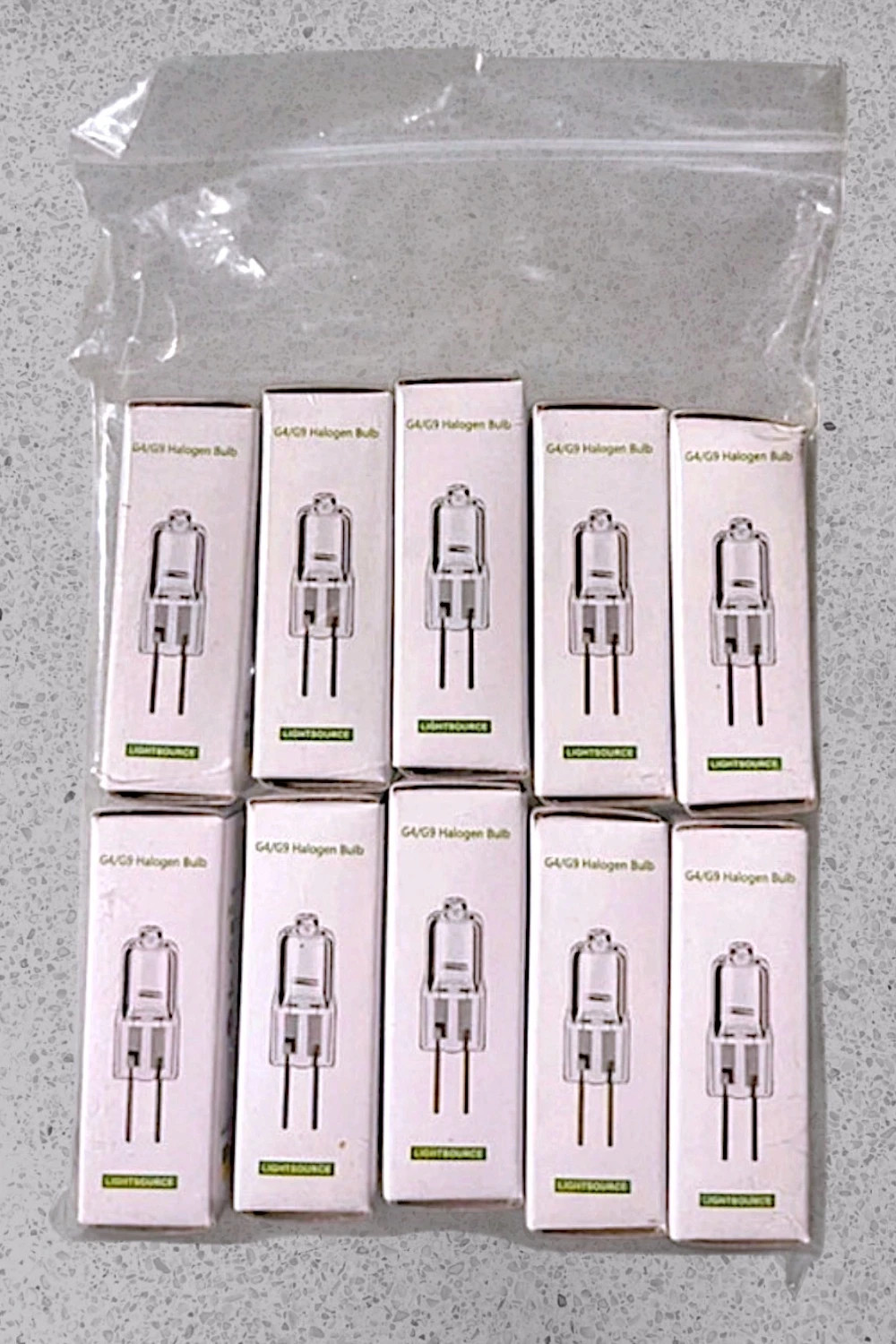 Pack 10 Halogen Bulbs G9 33W Warm Light 2700K - Kimjo for Lamps and Sconces – Kimjo