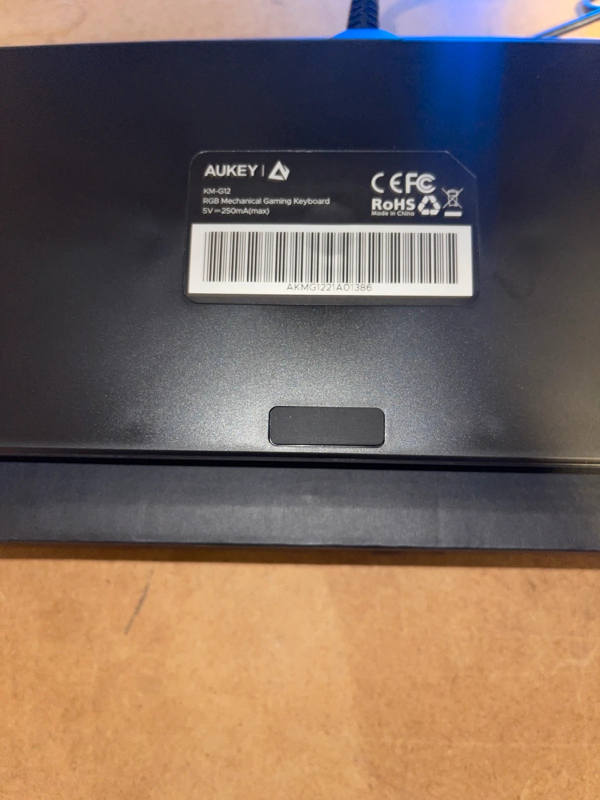 Aukey Gaming Set: Km-G12 Mechanical Keyboard + Mouse Pad Km-P2| Without Ñ – AUKEY 4