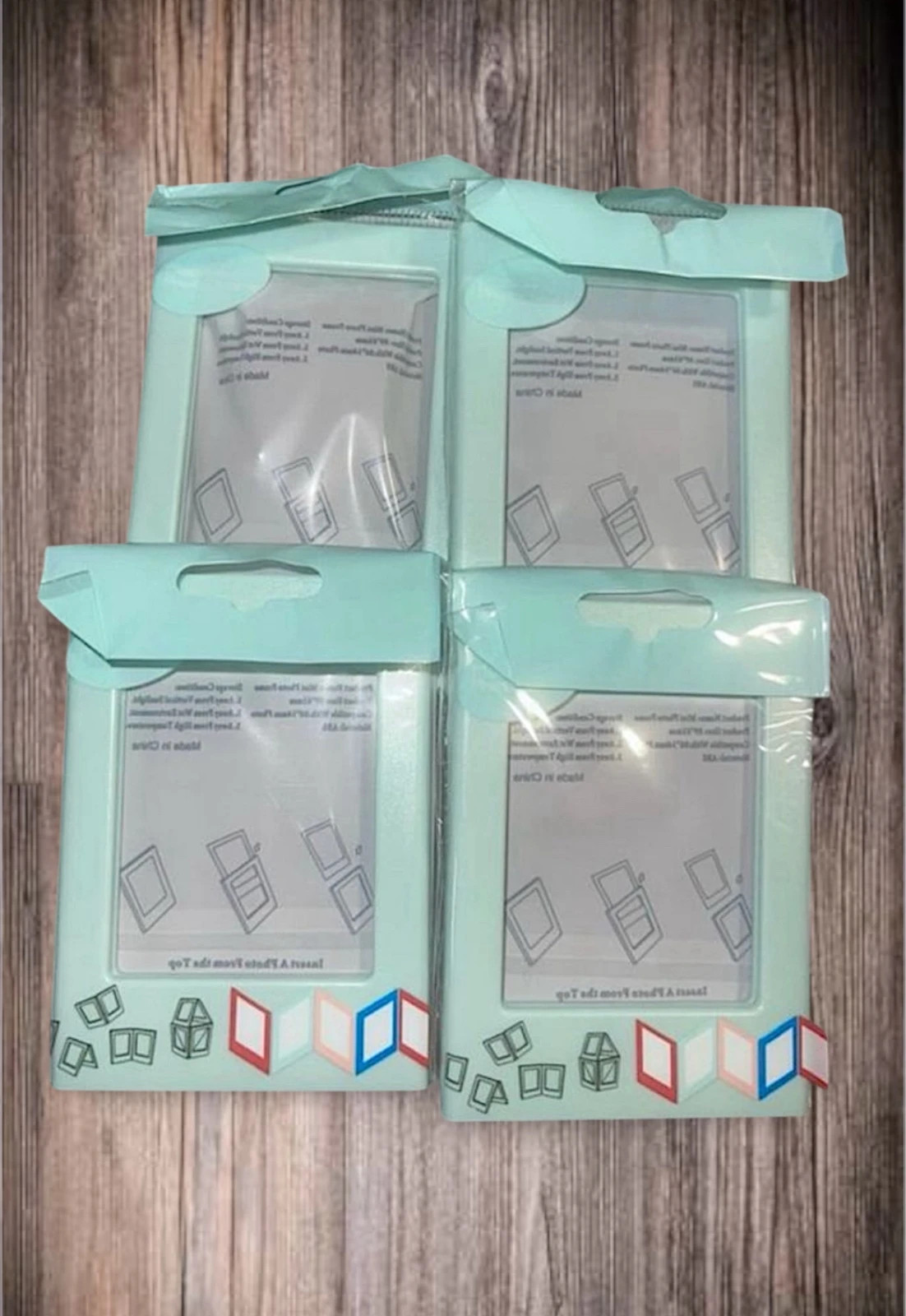 20 Magnetic Polaroid Frames 3" Acrylic