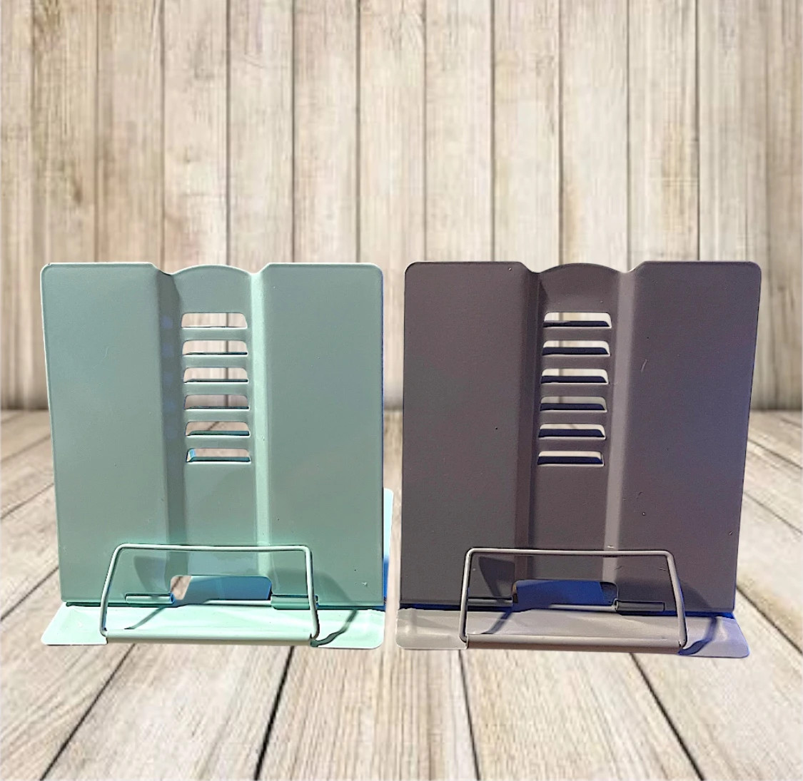 Soporte Metálico Ajustable para Lectura y Recetas (Pack de 2)