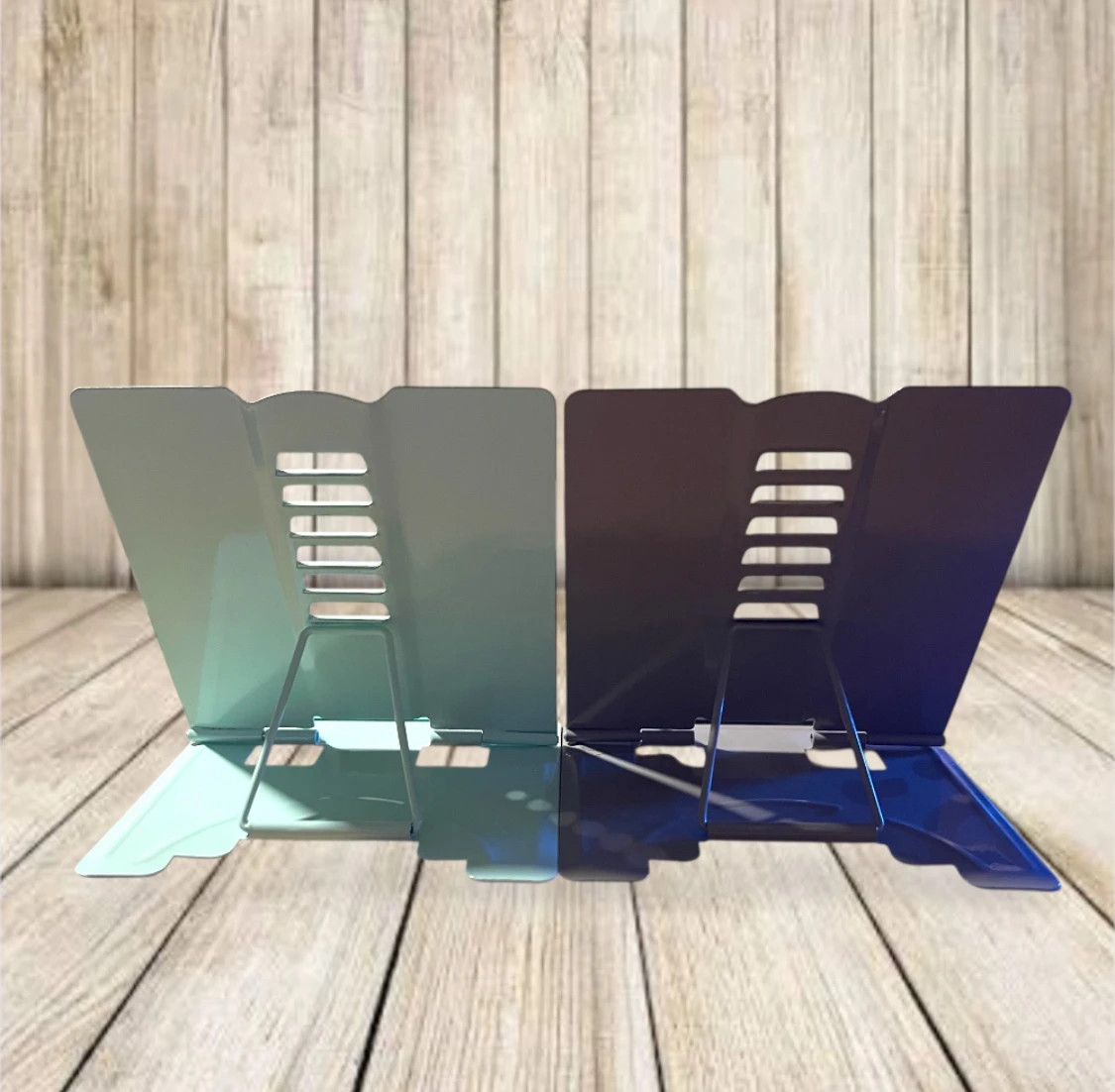 Soporte Metálico Ajustable para Lectura y Recetas (Pack de 2) 2