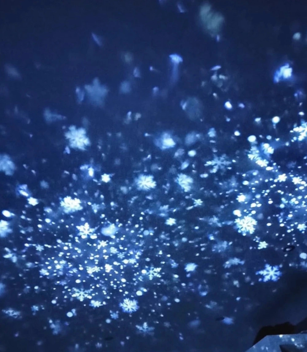 Backture IP65 Snow Effect LED Projector: Create your Winter Paradise Easily! – backture