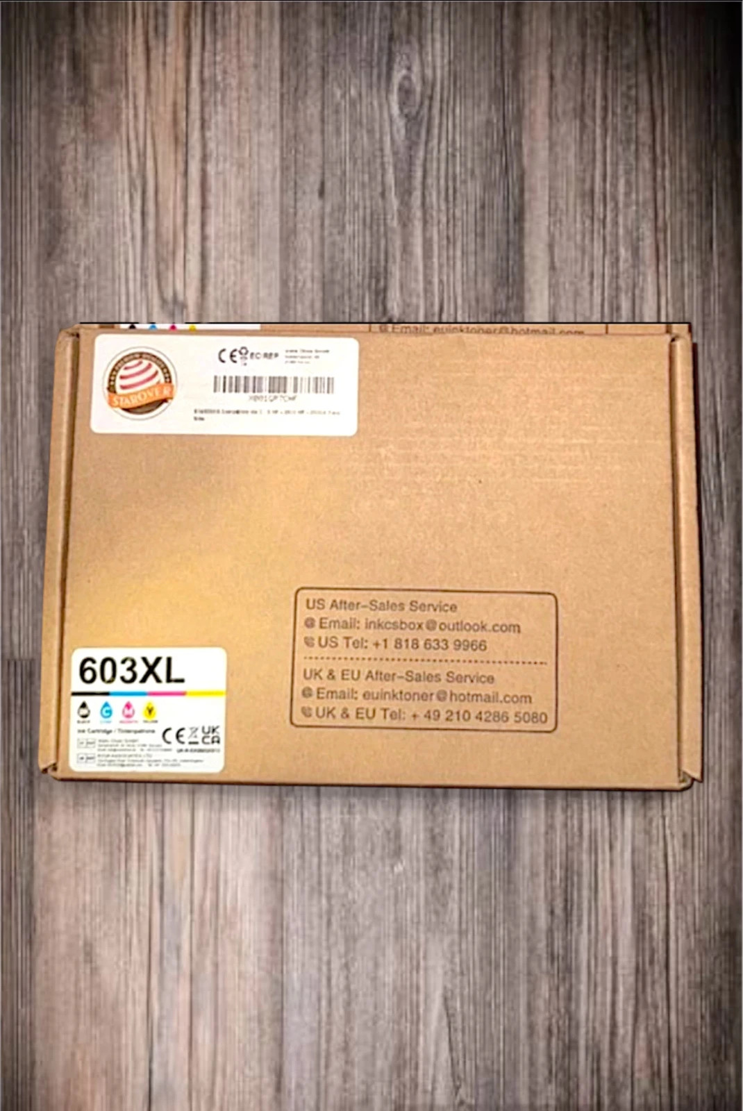 4 Compatible Ink Cartridges 603XL XL Premium for Epson Printer | High Capacity 2