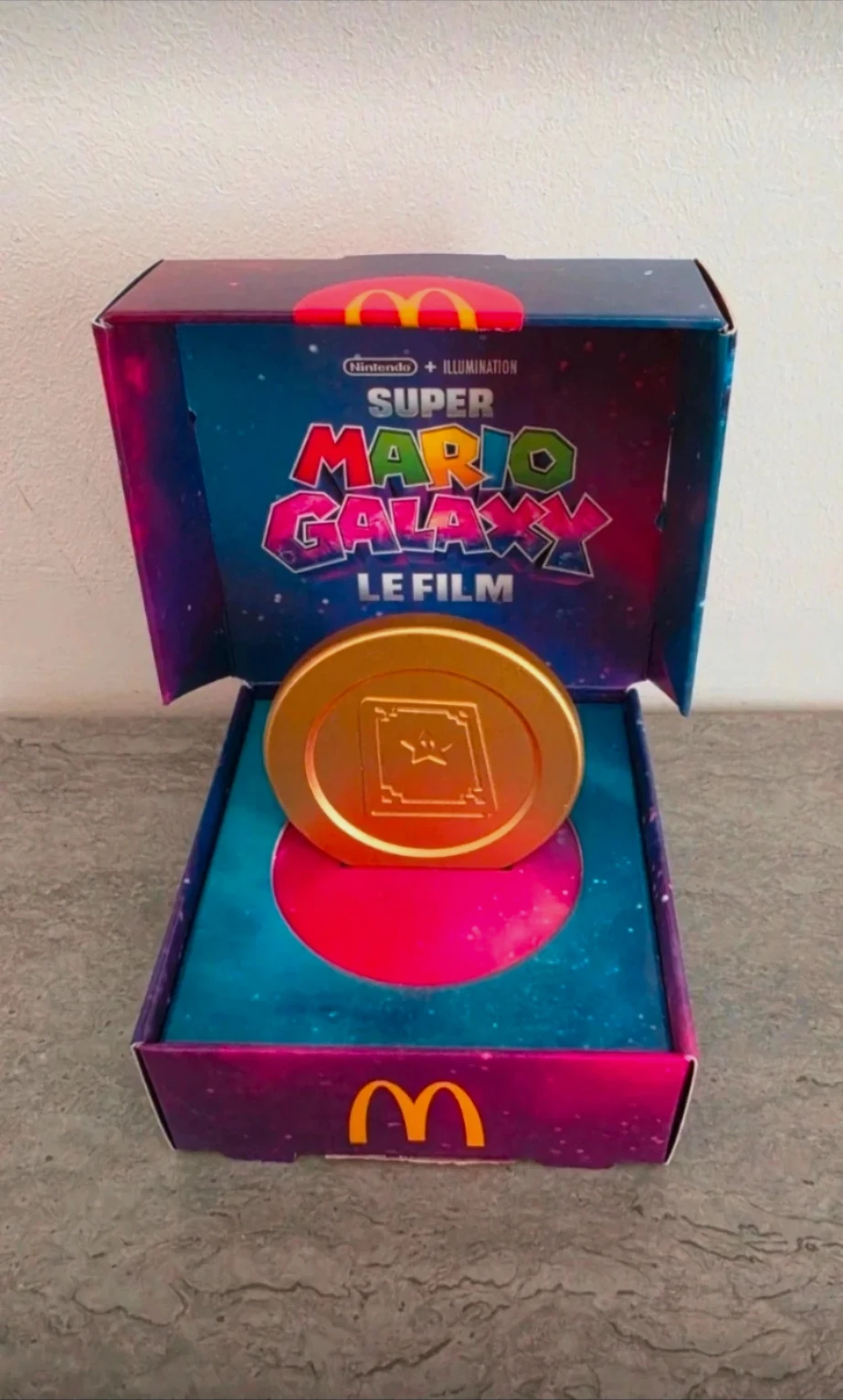 Pièce de collection Super Mario Bros Le Film McDonald's