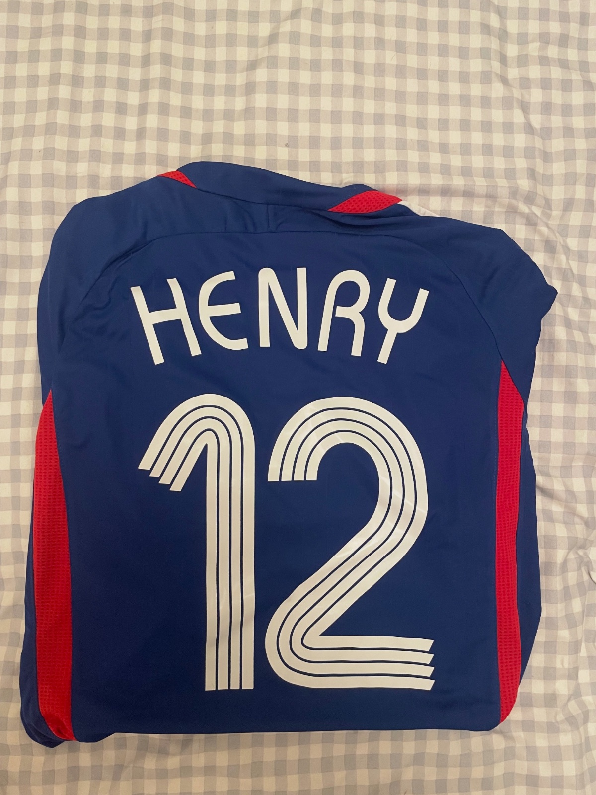 Maillot Henry 2006 rétro France  – Adidas – taille S 6