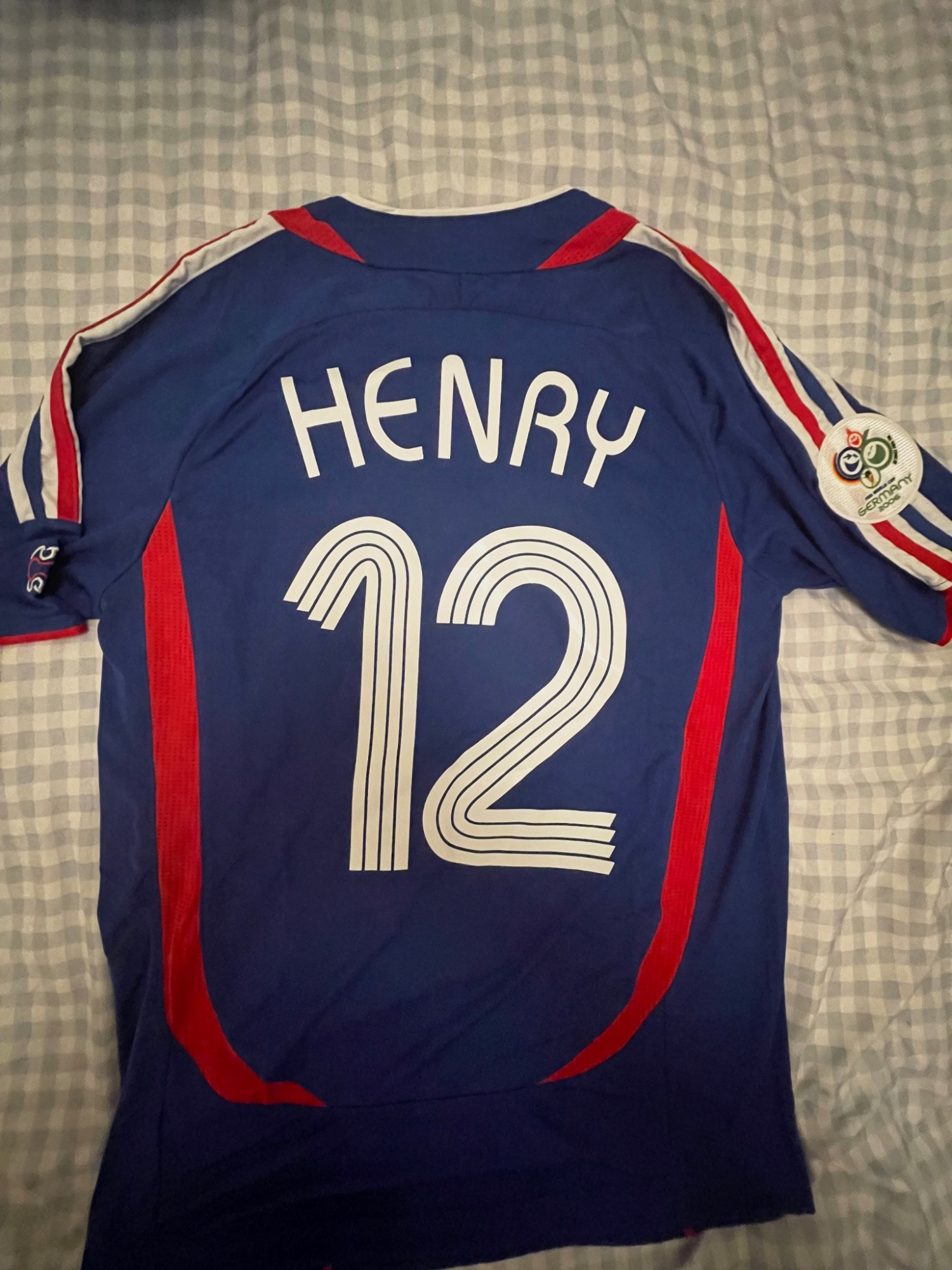 Maillot Henry 2006 rétro France 