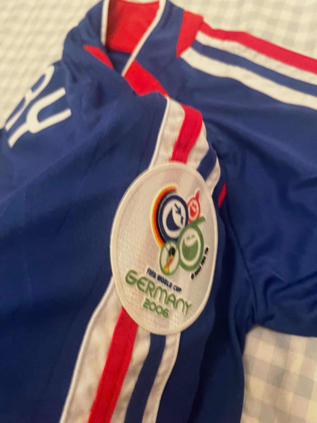 Maillot Henry 2006 rétro France  – Adidas – taille S 5